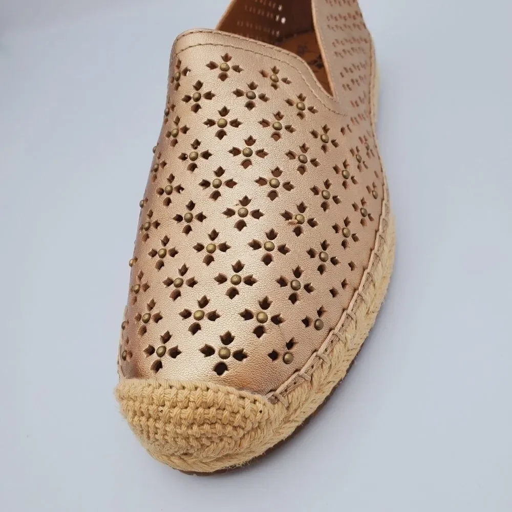 Patricia Nash Elena Pale Gold Espadrille - Picture 6 of 10